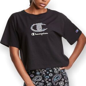 NWT Champion Women’s Cropped Graphic Print T-shirt